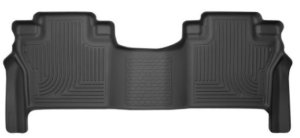 Nissan Titan Floor Mats - Rear - Husky Liners - X-act Contour - Black - `17-`21